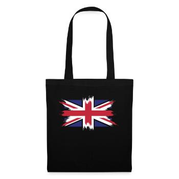 british - Tote Bag - black - Front