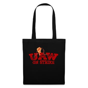 UAW strong Unionize - United We Bargain, Divided - Tote Bag - black - Front