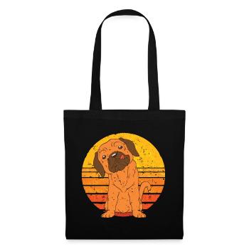Retro Puggle - Tote Bag - black - Front