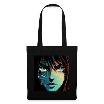 Anime Digital - Stoffbeutel - Schwarz - Vorne