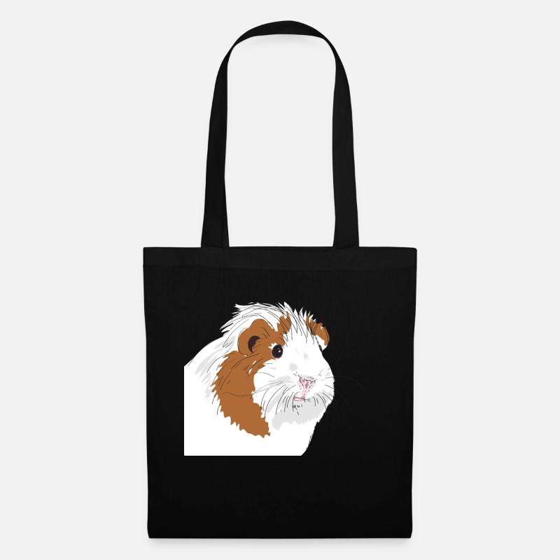 Cochon d'Inde - Sac en tissu - noir