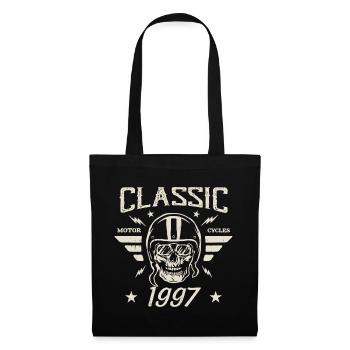 Cadeau D’anniversaire Classique Vintage Né en 1997 - Sac en tissu - noir - Devant
