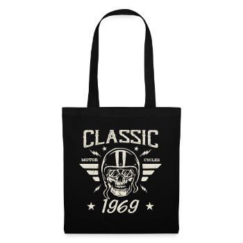 Cadeau D’anniversaire Classique Vintage Né en 1969 - Sac en tissu - noir - Devant