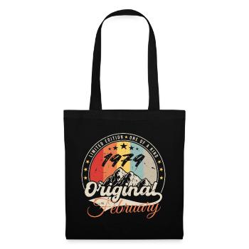 Anniversaire Cadeau Février 1979 Millésime 45 Ans - Sac en tissu - noir - Devant