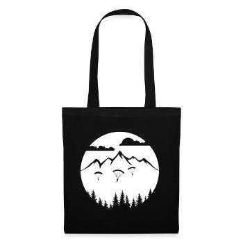 Skydive - adrenaline in the sky - Tote Bag - black - Front