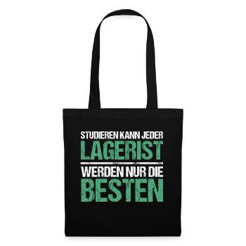 Tout le monde peut étudier - Lagerist Edition - Sac en tissu - noir - Devant