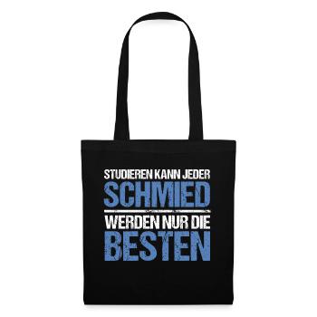 Anyone can study - Schmied Edition - Tote Bag - black - Front