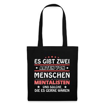 Mentalist Gift - Two Types of... Design - Tote Bag - black - Front