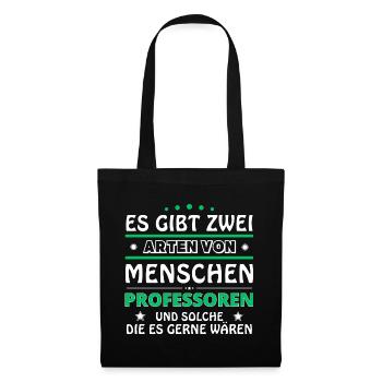 Cadeau du professeur - Deux types de... Concevoir - Sac en tissu - noir - Devant