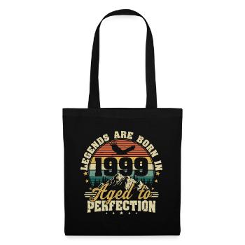 1999 Vintage Born légendes cadeau d’anniversaire - Sac en tissu - noir - Devant