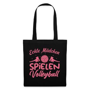 Real Girls Playing Volleyball - Tote Bag - black - Front