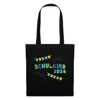 School Child 2024 School Enrollment First Day of School Children - Tote Bag - black - Front