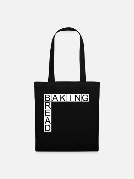 Baking Bread - Stoffbeutel - Schwarz