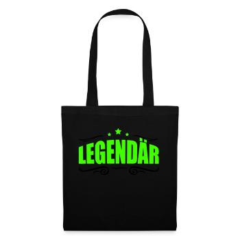 Légendaire 1 - Sac en tissu - noir - Devant