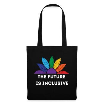The Future is Inclusive - Tote Bag - black - Front