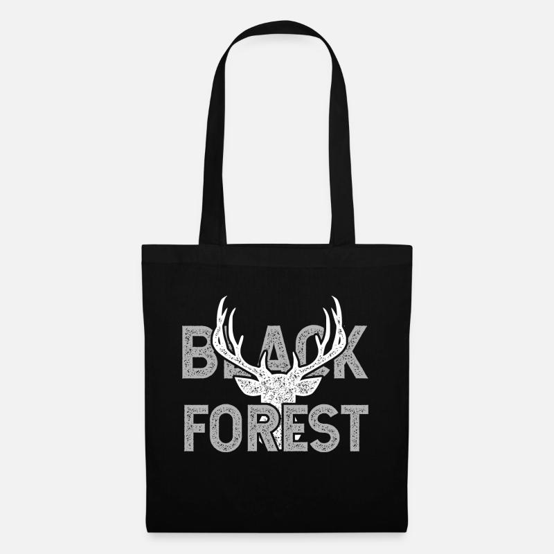 Black Forest for Black Shirts - Stoffbeutel - Schwarz