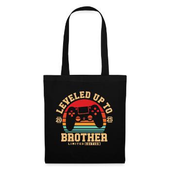 Promoted to Brother 2025 - Tote Bag - black - Front