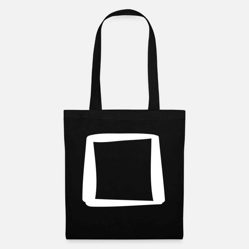 Square box to check off - Tote Bag - black