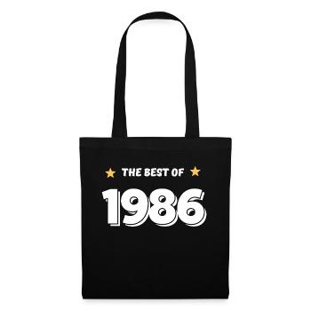 Best of 1986 - Sac en tissu - noir - Devant