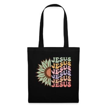 Jesus - Tote Bag - black - Front