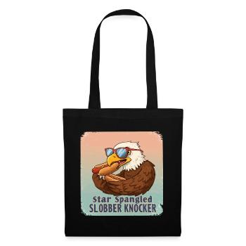 Star Spangled Slobber Knocker - Stoffbeutel - Schwarz - Vorne