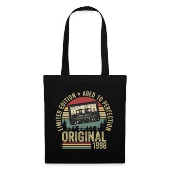 1998 Vintage Vintage 1998 Birthday 1998 Retro - Tote Bag - black - Front