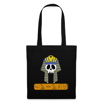 Pharaoh's Skull - Tote Bag - black - Front