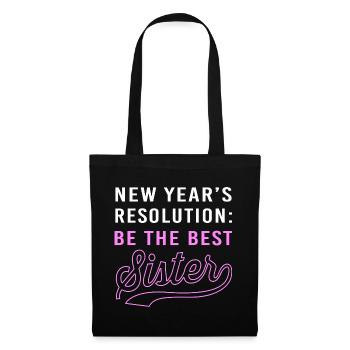 Gender Reveal New Year's Eve New Year New Year - Tote Bag - black - Front