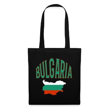 Bulgarie - Sac en tissu - noir - Devant