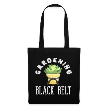 Gardening Black Belt Plant Lover Gardener - Tote Bag - black - Front