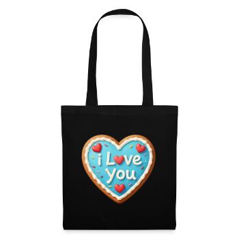 Valentine's Day Heart Gift Valentine's Day - Tote Bag - black - Front