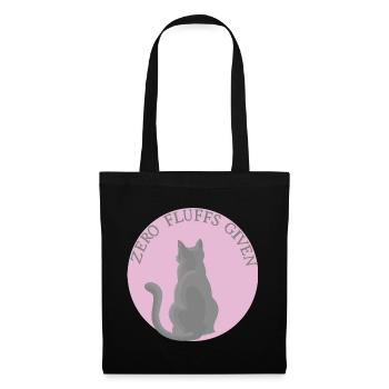 Cat with attitude - Tote Bag - black - Front