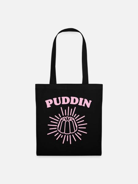 puddin - Stoffbeutel - Schwarz