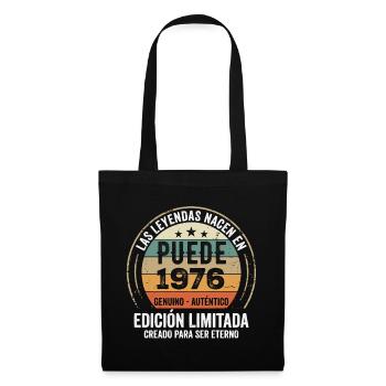 Cadeau Anniversaire Mai 1976, Né en mai 1976 - Sac en tissu - noir - Devant