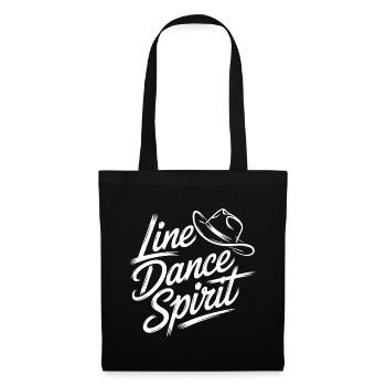 Line Dance Spirit - Tote Bag - black - Front