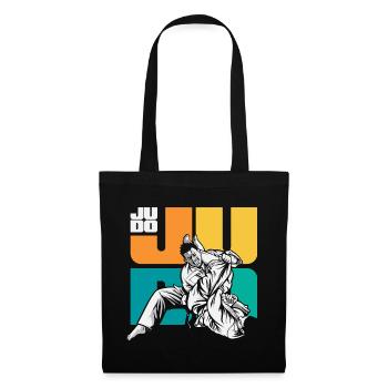 Judo Martial Arts Judoka Ground Fighting Training - Tote Bag - black - Front