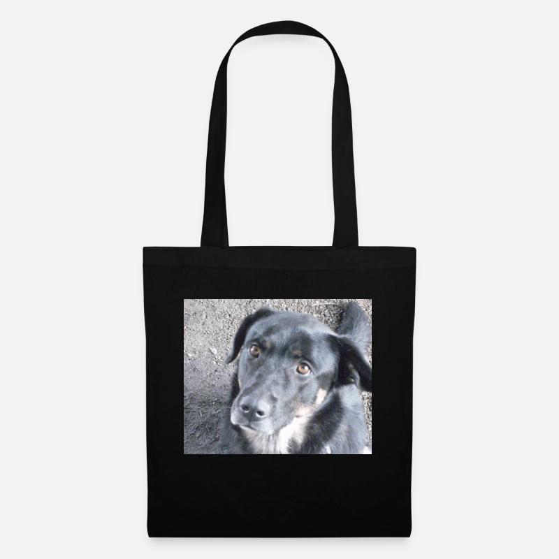 Mein Hund - Stoffbeutel - Schwarz