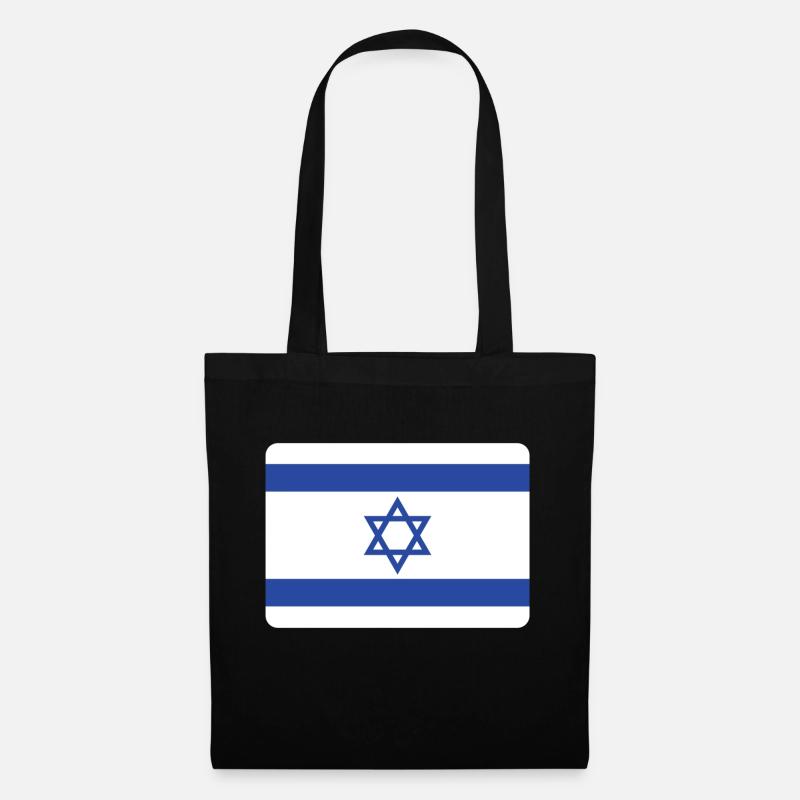ISRAEL - Stoffbeutel - Schwarz
