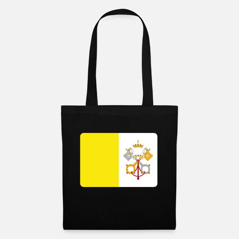 LE VATICAN - Sac en tissu - noir