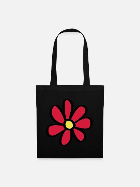 Blume - Tote Bag - black