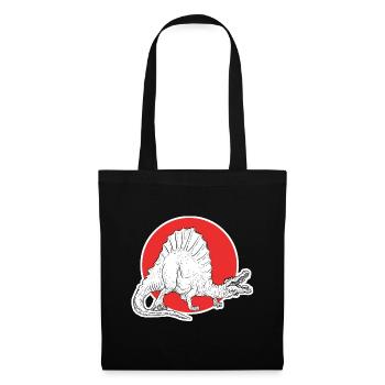 Dino shirt. Spinosaurus dinosaur. - Tote Bag - black - Front