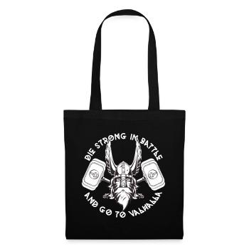 Vikings Thor Walhalla - Tote Bag - black - Front
