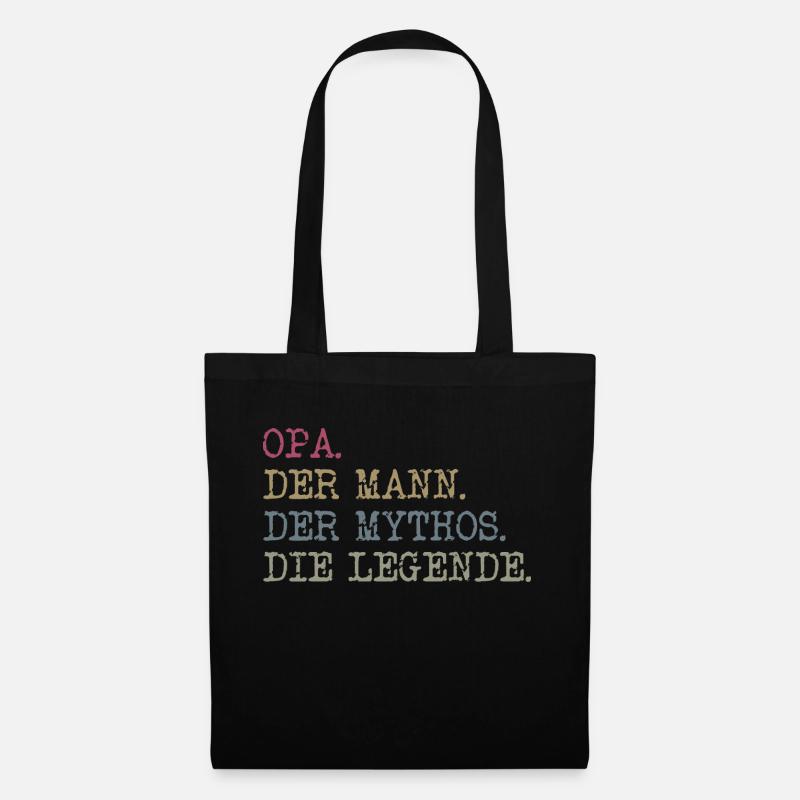 OPA - Stoffbeutel - Schwarz