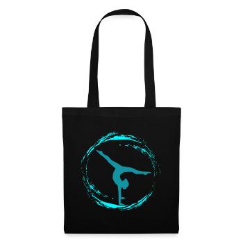 Gymnastique rythmique - Sac en tissu - noir - Devant