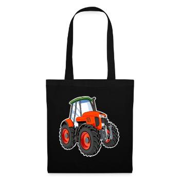 Tractor - Tote Bag - black - Front