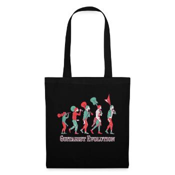 Guitarist Evolution Music Rock Guitarist - Tote Bag - black - Front