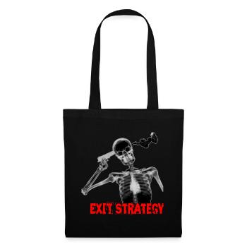 Mad crazy suicide suicide bizarre lol krass xray - Tote Bag - black - Front
