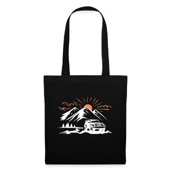 off road 4x4 offroad off-road vehicle - Sac en tissu - noir - Devant
