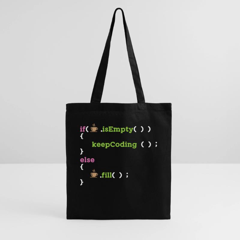 Code Coder Programmierer Software Coding Nerd Stoffbeutel