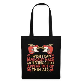 Guitare électrique Guitare électrique Guitariste Guitare - Sac en tissu - noir - Devant